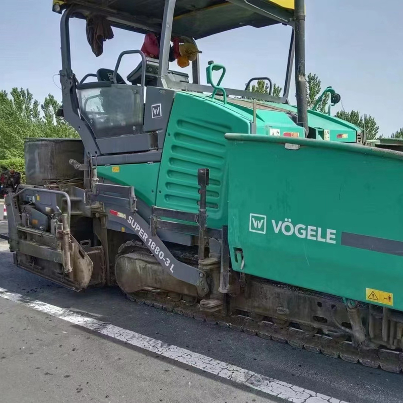 Adjustable Max. Paving Thickness Used Asphalt Paver VOGEL 1880-3L for Sidewalk Tile